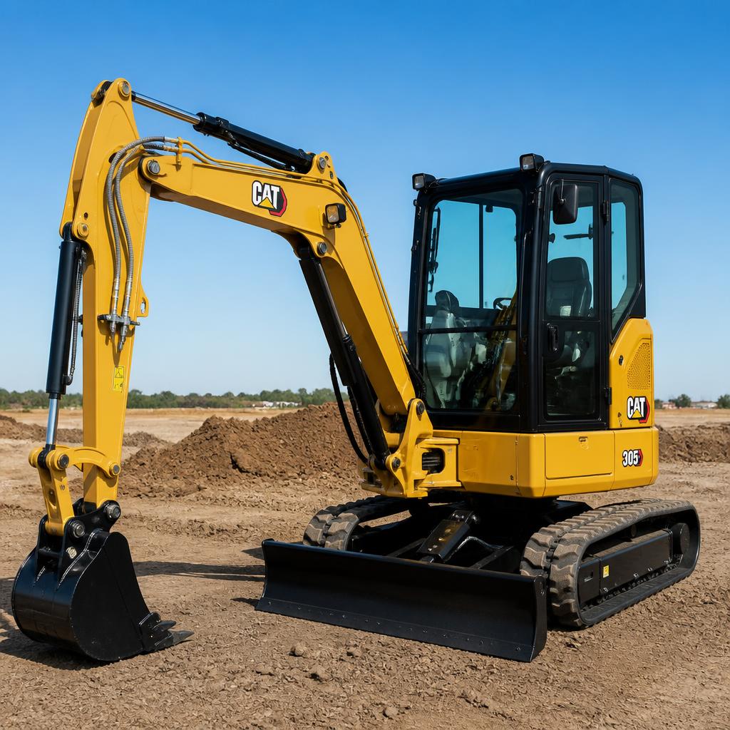 CAT 305 mini excavator
